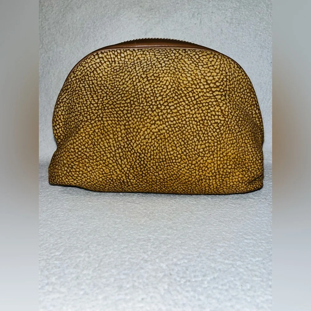Borbonese Quail Suede Small Clutch/Pouch - Picture 12 of 12